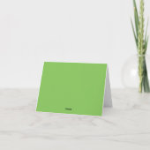 St. Patrick's Shamrock Clover Patroon | Voeg tekst Kaart (Achterkant)