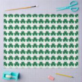 St Patricks Shamrocks Decoupage Elements Tissuepapier (Craft)