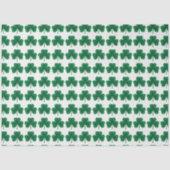 St Patricks Shamrocks Decoupage Elements Tissuepapier (Voorkant)