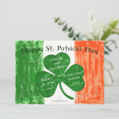 St. Patrick's (St. Paddy's) Day Party Invitation Kaart (Staand voorkant)