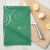 St. Patrick's Teal Keukendoeken Theedoek (Quarter Fold)