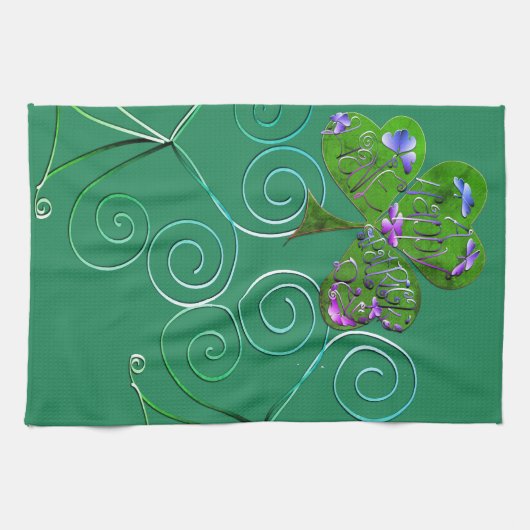 St. Patrick's Teal Kitchen Towels Theedoek (Horizontaal)