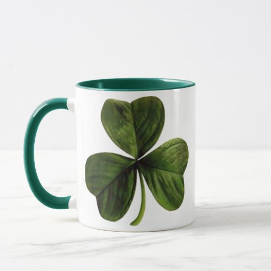 St. Patrick's Three Leaf Clover Mok (Links)