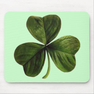 St. Patrick's Three Leaf Clover Muismat