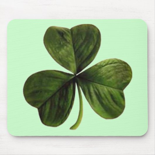 St. Patrick's Three Leaf Clover Muismat (Voorkant)