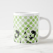 St Patricks - Tibetan Terrier Silhouette Grote Koffiekop (Rechts)