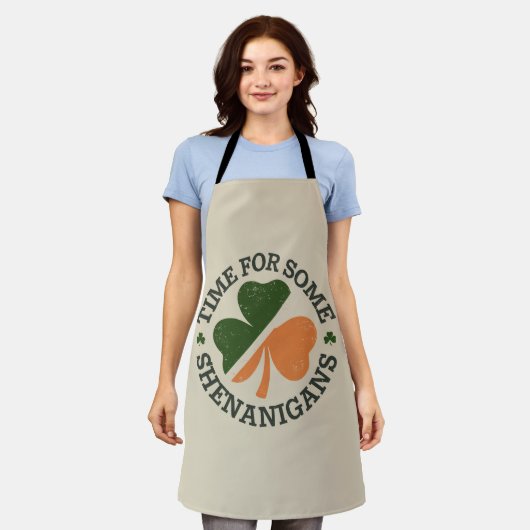 St. Patrick's time for some Shenanigans Clover Schort (Gedragen)