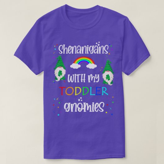 St Patrick's Toddler Daycare Cute Funny Teacher Ki T-shirt (Design voorkant)
