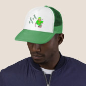 ST. Patricks Trucker Hat Pet (In situ)