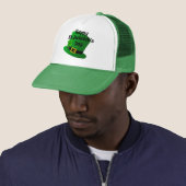 ST. Patricks Trucker Hat Pet (In situ)