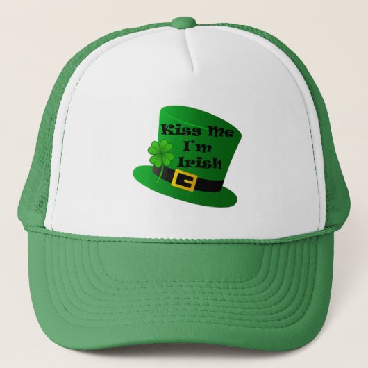 ST. Patricks Trucker Hat Pet (Voorkant)