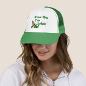 ST. Patricks Trucker Hat Pet (In situ)