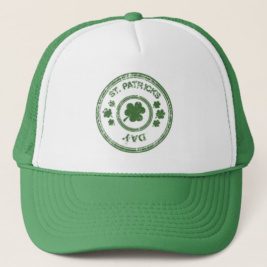 ST. Patricks Trucker Hat Trucker Pet (Voorkant)