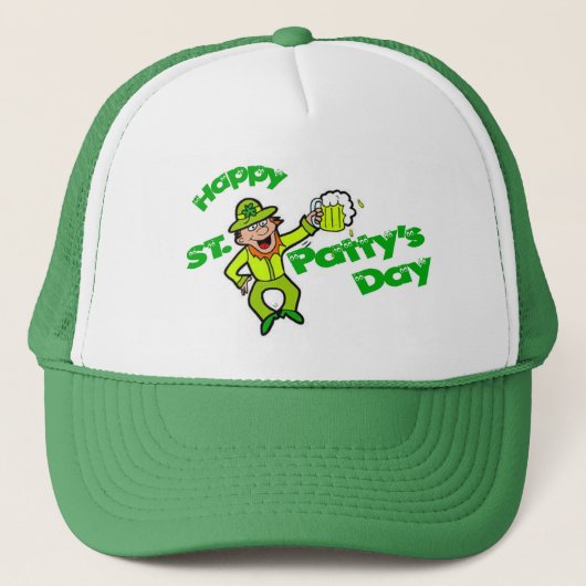 ST. Patricks Trucker Hat Trucker Pet (Voorkant)