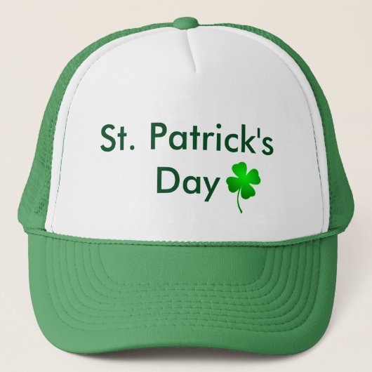 St. Patricks Truckerhoed Trucker Pet (Voorkant)