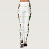 st patricks trump leprechaun leggings (Achterkant)