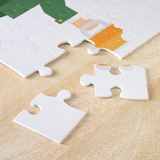 st patricks trump leprechaun legpuzzel (Zijkant)