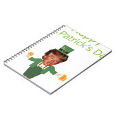 st patricks trump leprechaun notitieboek (Linkerzijde)
