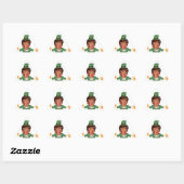 st patricks trump leprechaun sticker (Vel)