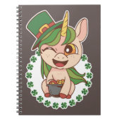 St Patricks Unicorn Notitieboek (Voorkant)