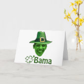 St Patricks van Obama Dag Kaart (Gele Bloem)