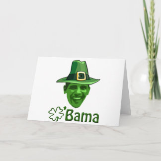 St Patricks van Obama Dag Kaart