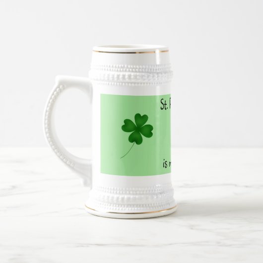 St Patricks verjaardag Bierpul (Links)