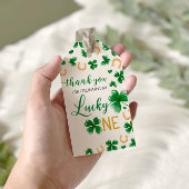 St Patricks Verjaardag Lucky One Gift Label Cadeaulabel