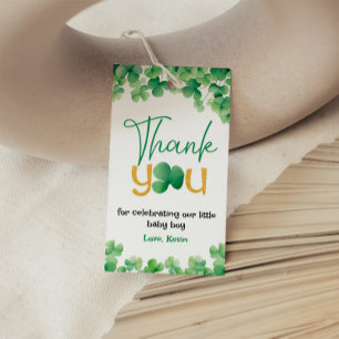 St Patricks Verjaardag Lucky One Gift Label Cadeaulabel