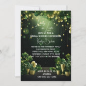 St. Patricks Vrijgezellenfeest Groene uitnodiging (Voorkant)