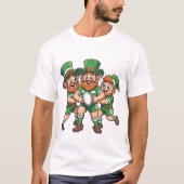 St Patricks Weekend And Match Day Mischief T-shirt (Voorkant)