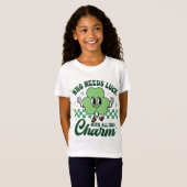 St Patrick's Who Needs Luck met al deze charme T-shirt (Voorkant volledig)