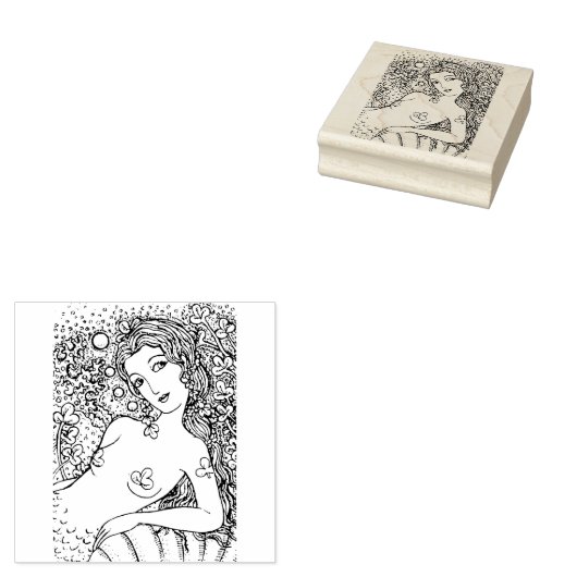 ST. PATRICK'S ZEEMEERMIN IN IERS ZEE, FANTASY SIRE RUBBERSTEMPEL (Gestempeld)