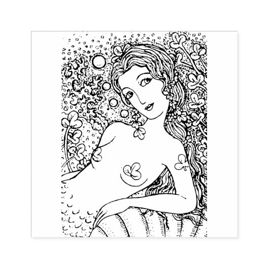 ST. PATRICK'S ZEEMEERMIN IN IERS ZEE, FANTASY SIRE RUBBERSTEMPEL (Afrduk)