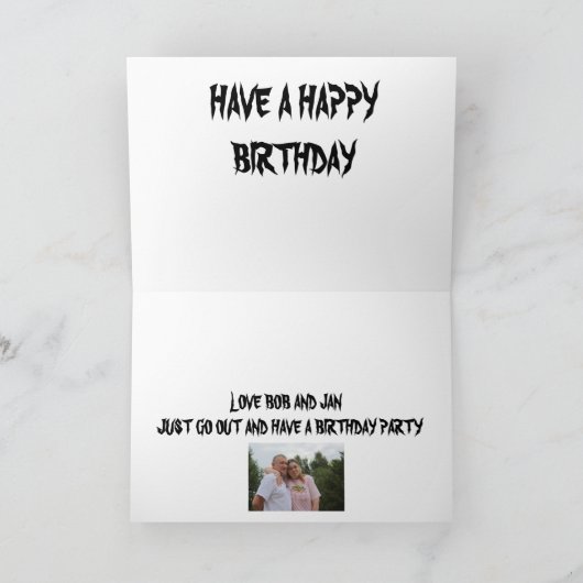 St Patric's Day Verjaardag Kaart (Binnen)