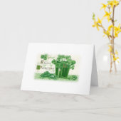 St. Pat's Day - Shamrock Wishes, Kaart (Gele Bloem)