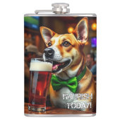 St. Pat's Dog Heupfles (Voorkant)