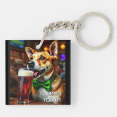 St. Pat's Dog Sleutelhanger (Achterkant)