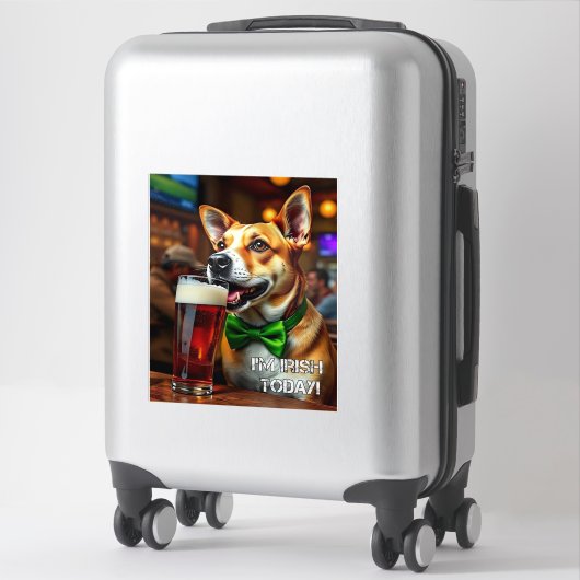 St. Pat's Dog Sticker (Koffer)