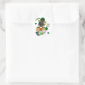 St. Pats English Mastiff Ronde Sticker (Tas)
