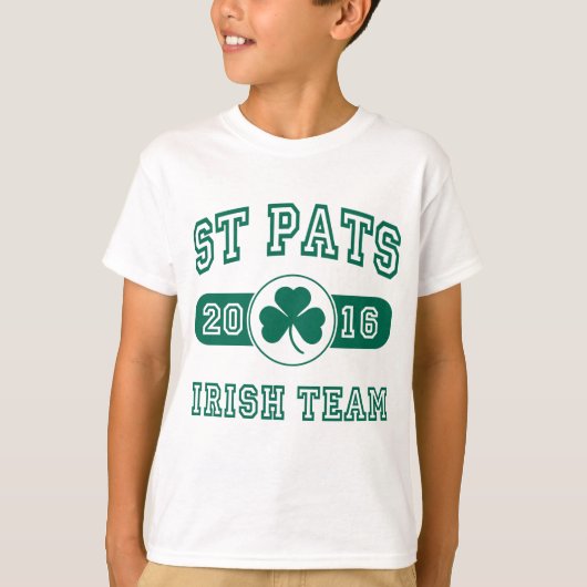 St Pats Iers Team 2016 T-shirt (Voorkant)