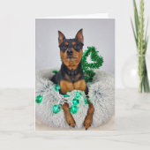 St Pats MinPin Kaart (Voorkant)