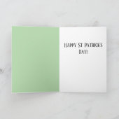 St Pats MinPin Kaart (Binnen)