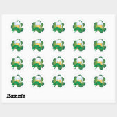 St Pats Pet Ronde Sticker (Vel)