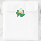 St Pats Pet Ronde Sticker (Tas)