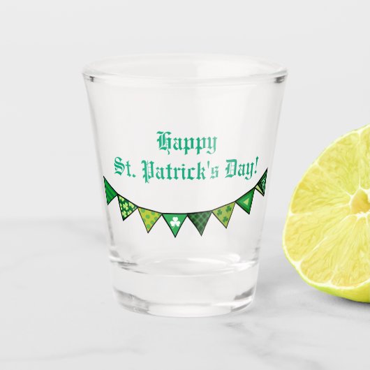 ST PATS SHOTS 2. SHOT GLAS (Voorkant)