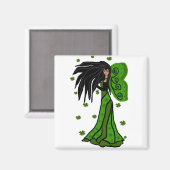 St. Patties sprookjesmagneet Magneet (Voorkant / Achterkant)