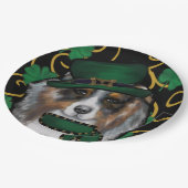 St. Patty Australian Shepherd Papieren Bordje (Gekanteld)
