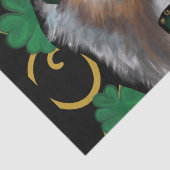 St. Patty Australian Shepherd Tissuepapier (Detail)
