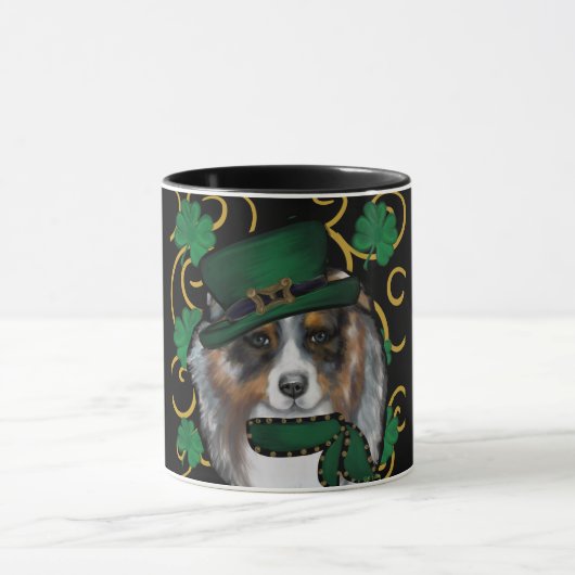 St. Patty Australische Herdershond Mok (Midden)